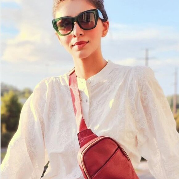 Oversized Cat Eye Sunglasses Women Men Retro Thick Frame UV400 Protection - Picture 2 of 8